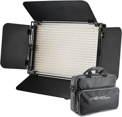 Obrázok produktu pre LED panelové svetlo – video svetlo – svetlo na fotografovanie – štúdiové svetlo – svetlo na streamovanie – dvojfarebné svetlo s možnosťou napájania batériami