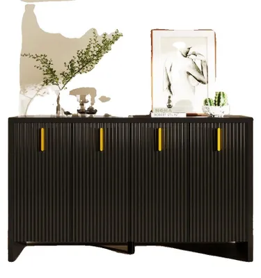 Immagine prodotto di Credenza, spazio contenitivo versatile, divisori regolabili, nero
