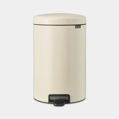 Zdjęcie produktu dla Brabantia NewIcon, 20 l, Okrągły, Beżowy, Pedał, 29 cm, 290 mm