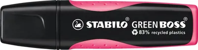 Produktbild von Umweltfreundlicher Textmarker - STABILO GREEN BOSS - Einzelstift - pink