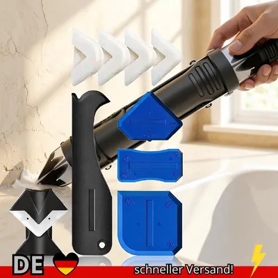 Produktbild von 3 in 1 9 Stücke Silikon Entferner Dichtstoff Glatte Schaber Abdichten
