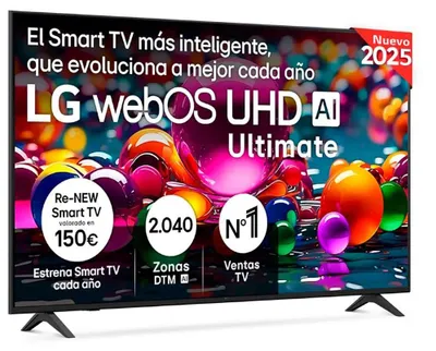 Obrázok produktu pre LG 65UA75006LA.AEUD 164 cm 65 Zoll schwarz UltraHD/4K Tripple Tuner