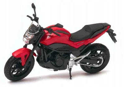 Produktbild von Welly Honda NC750S Motorradmodell Metall 1:18 Rot