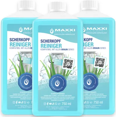 Produktbild von Scherkopfreiniger für BRAUN Aloe Vera 3x 750ml