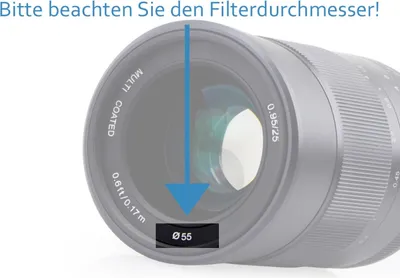 Produktbild von Easy Snap Weißabgleichkappe für 77mm Filterdurchmesser