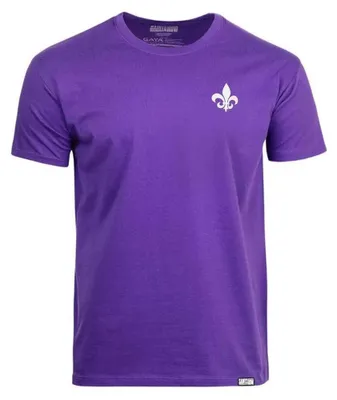 Productafbeelding van Saints Row T-shirt, bloemmotief, paars, maat S
