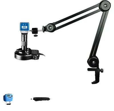 Obrázok produktu pre Digitálny mikroskop, rozlíšenie 4K, vysoké zväčšenie, ťažký stojan imx415, 150X-b