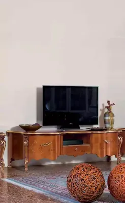 Obrázek produktu pro TV stolek rtv příborník dřevo obývací pokoj hnědý tv nábytek