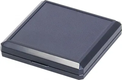 Produktbild von Münz-Etui mit Patenteinlage zum Eindrücken für Münzen bis Ø 50 mm, blau