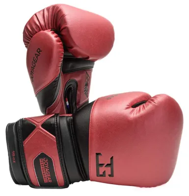 Produktbild von Joyagear Performance Velcro Boxhandschuhe - Rot/Schwarz - 14 oz.