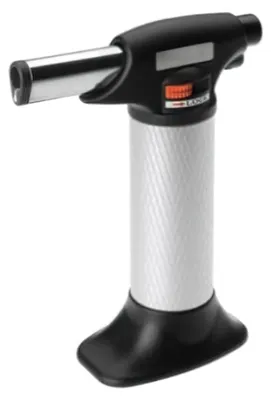 Küchenfackel aus Stahl, Schwarz, 1 Stück