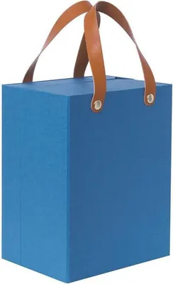 Produktbild von Tasche zum Verpacken von Büroutensilien blau