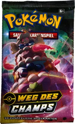 Produktbild von Pokemon Weg des Champs 1 Boosterpack - Deutsch