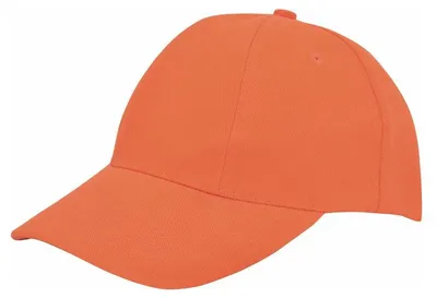 Productafbeelding van Benza - Luxe Turned Brushed Baseball Cap Baseballcap - Oranje