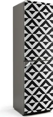 Produktbild von Blumenmuster mit Blättern – Kühlschrank Aufkleber – Klebefolie Kühlschrank – Kühlschrank Nachbildung – Kühlschrankfolie selbstklebend – Küchen Nachbildungation – 60x205 cm