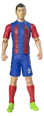 Image de Voetbalfiguur FC Barcelona Robert Lewandowski, 20cm