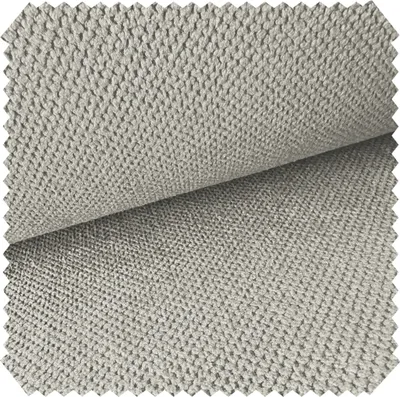Produktbild von novely® CURTIS - Schwer Entzündbarer Möbelstoff - Wasserabweisender Polsterstoff mit Wabenstruktur - Pflegeleicht Meterware 1lfm - Farbe: 84 Hellgrau Beige