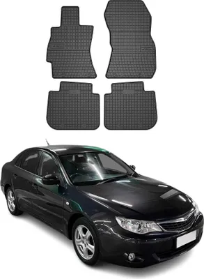 Obrázek produktu pro 2007-2011 Subaru Impreza podlahové rohože TPE černé 4 ks