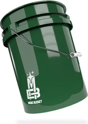 Produktbild von Magic Bucket Auto Wascheimer 5 US GAL in Dunkelgrün ca. 20L