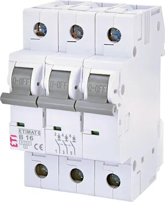 Produktbild von ETIMAT 6 3p B16 Leitungsschutzschalter