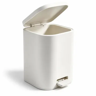 Produktbild von Treteimer 6L Edelstahl Mit Soft-Close-Deckel, Mülleimer Bad | 6L Treteimer