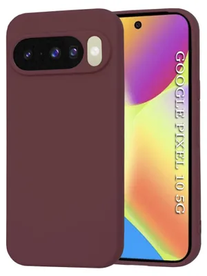 Produktbild von Techsuit – SoftFlex Hülle für Google Pixel 10 / 10 Pro – pflaumenrot