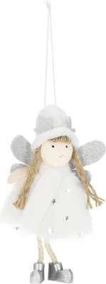 Immagine prodotto di Decorazione natalizia - Angioletto con cappello 14 cm