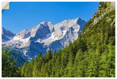 Produktbild von ARTland Wandbild, selbstklebend Landschaft im Rißtal in Österreich Größe: 90x60 cm