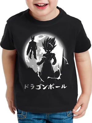 Produktbild von style3 Vollmond Saiyajins Kinder T-Shirt dragon vegeta son-goku anime