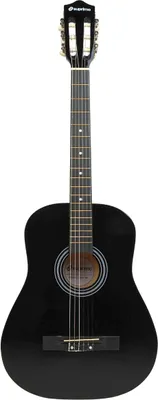 Productafbeelding van SUPRIMO CGS1 BK - Klassieke gitaar, 4/4, zwart