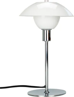 Image de Lampe de table, lampe de bureau, lampe de chevet, lampe de lecture LED, Bergen D20 opale