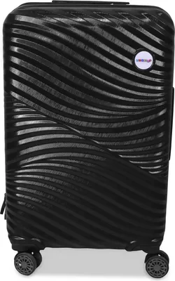 Produktbild von BIGGDESIGN Moods Up 20" Reisekoffer Schwarz - Leicht und Praktisch, Kompakter Koffer, Ideal für Kurzreisen, Hochbeständiges und Langlebiges ABS-Material, 360° Drehbare Räder aus Silikon, Sicheres Reisen mit Speziellem Schließsystem