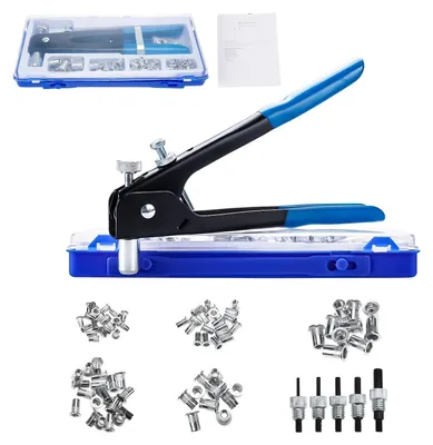 Immagine prodotto di Solidchoice - Set di pinze per inserti filettati ciechi, con inserti filettati da M3 a M8 - 86 pezzi