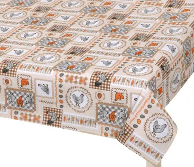 Obrázek produktu pro Ubrus Velikonoce - 50x50 cm - Béžová,Šedá,Oranžová