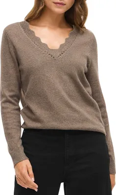 Produktbild von Vila Nikolina V-Neck Knit Top Damen