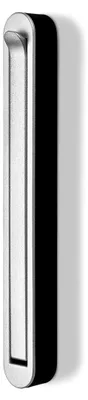 Produktbild von Klapphaken HARZ in Chrom matt und Schwarz, 140 x 16 mm