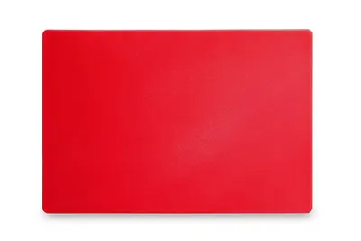 Produktbild von HENDI Schneidbrett 450x300x12,7 mm rot                   HDPE 500