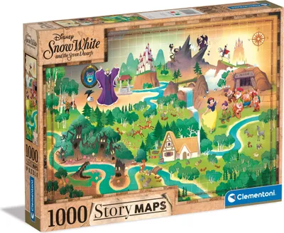 Image de Puzzle CLE 1000 StoryMaps Śnieżka 39815
