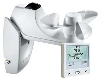 Zdjęcie produktu dla Somfy 1818317 Soliris Smoove Uno Pure White Kit m.W/S-Sensor o.Rahmen (1818317)