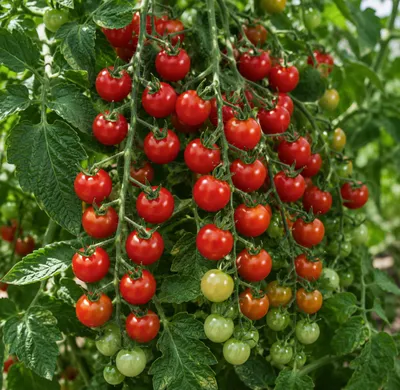 Produktbild von SaatPilot Tomate 'Small Red Cherry' 50 Samen Cherrytomate