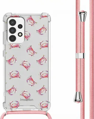 Produktbild von imoshion Design Hülle mit Band Samsung Galaxy A53 - Crab Watercolor
