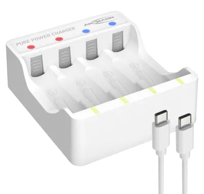 Produktbild von ANSMANN Pure Power Lademodul, inkl. USB-C Ladekabel und LED-Anzeige