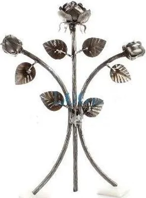 Immagine prodotto di LogistSystem - Ferri battuti ornamentali in ferro battuto 320x280 mm - ad es. come elemento per inferriate - ringhiere - recinzioni - cancelli - rosoni - grate R3