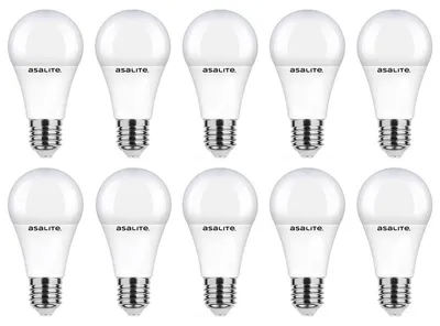 Produktbild von Asalite LED-Lampe A65 E27 18W 2000lm 4000K 220-240V 10 Stück
