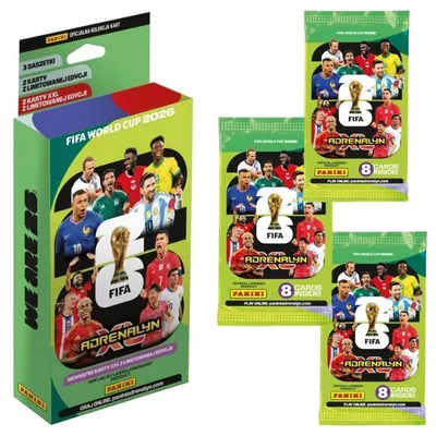 Produktbild von Panini Fifa-Wm 2026 Adrenalyn Xl Blister Xxl 3 Beutel Mit Karten