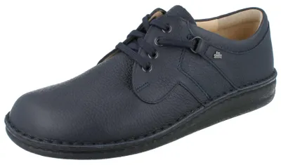 Produktbild von FINN COMFORT Vaasa Herren Halbschuhe blau genarbtes Glattleder - Größe: 45