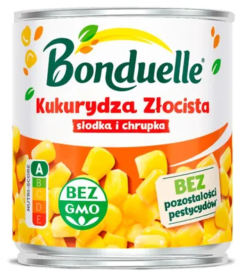 Imagen del producto de Bonduelle, maíz dulce enlatado, 170 g
