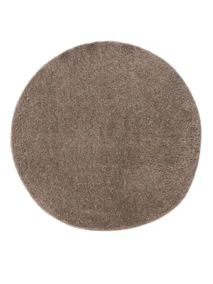 Immagine prodotto di Interiyou Tappeto lavabile a pelo lungo Sofia Taupe, rotondo, ø 120 cm