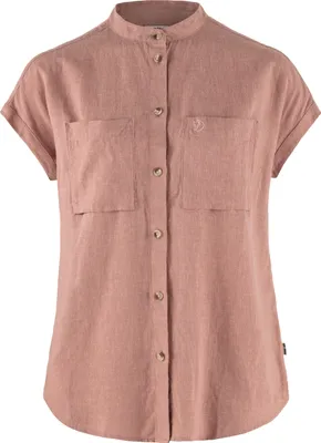 Produktbild von FJÄLLRÄVEN Övik Hemp Shirt SS W Dusty Rose M
