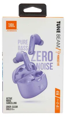Produktbild von JBL Tune Beam lila In-Ear Kopfhörer